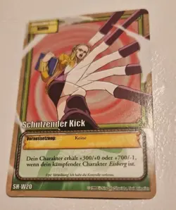 One Piece Karte SH-W20 Schutzender Kick - Image 1