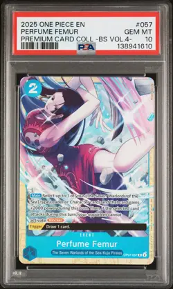 One Piece Perfume Femur 057 PSA 10 - Image 1