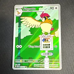 Pokemon TCG Pidgeotto 208/197 Scarlet & Violet Obsidian Flames IR Holo - Image 1