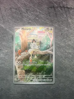 Meowth 106/094 Me02: Phantasmal Flames Holo Near Mint - Image 1
