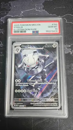 Steelix 150/132 | Mega Evolutions | PSA 10 Gem Mint Illustration Rare - Image 1