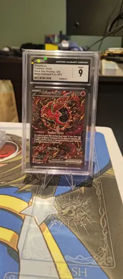 CGC 9 Oricorio ex 024 Black Star Promos Mega Charizard X UPC - Image 1