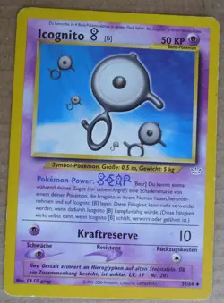German Icognito (Unown [B]) 39/64 Uncommon Non-Holo Neo Revelation Set LP - Image 1