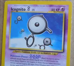 German Icognito (Unown [B]) 39/64 Uncommon Non-Holo Neo Revelation Set LP - Image 2