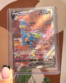 Machamp V 172/189 Astral Radiance Ultra Rare Holo Full Art NM English - Image 2