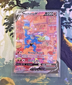 Machamp V 172/189 Astral Radiance Ultra Rare Holo Full Art NM English - Image 4