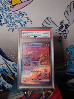 2023 Pokemon Mew ex SVP EN 151 UPC #053 Black Star Promo PSA 10 - Image 1