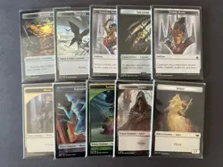 100 Set of Magic the Gathering Token Cards, Magic the Gathering Tokens, 100 Pack - Image 1