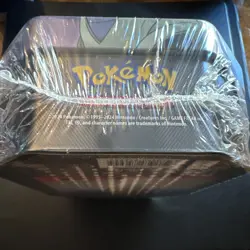 Pokemon TCG Tyranitar sealed tin 3 foil cards 3 boosters and an online code - Image 4