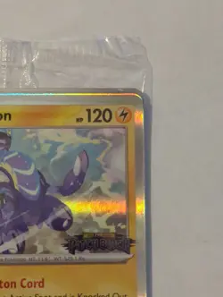Pitch Black Prerelease Staff Promo Card 4-pack Sealed New In Plastic Pokemon TCG - Image 3