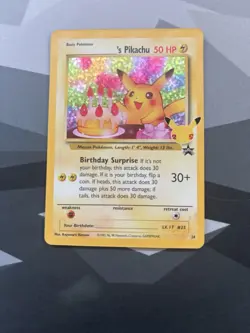 Pokemon TCG Pikachu Birthday 24 Celebrations 25th Anniversary Collection 2021 NM - Image 1