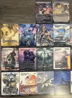 Magic The Gathering Lot Of 34 Final Fantasy Variants & Through The Ages Cards - Image 2