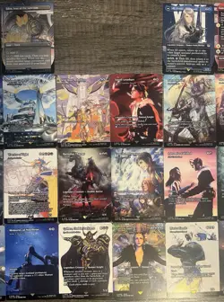 Magic The Gathering Lot Of 34 Final Fantasy Variants & Through The Ages Cards - Image 3