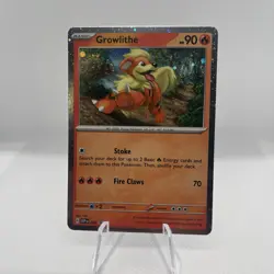 Growlithe 🌀 Swirl Promo Holo SV: Scarlet & Violet Promo Cards 024 NM Pokemon - Image 1