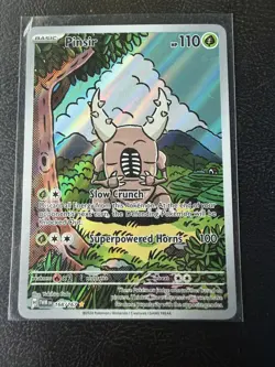 Pinsir 168/167 Twilight Masquerade Full Art Ultra Rare Holo Pokemon Card NM - Image 2