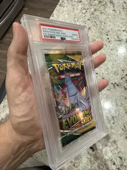 PSA 10 Pokemon Evolving Skies Booster Pack Duraludon Artwork Sealed 2021 - Image 3