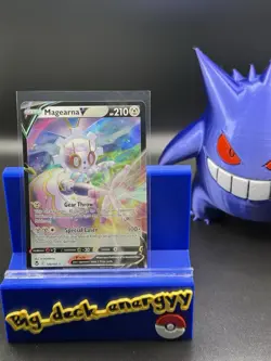 Pokemon - Magearna V - 128/195 - SWSH Silver Tempest - Half Art Card - Image 1