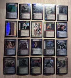 Lord Of The Rings - Decipher LOTR TCG - Mixed 20 Card FOIL Lot - M/NM - Image 1