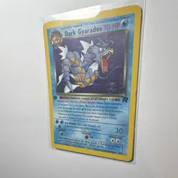 Pokemon Dark Gyarados Team Rocket Holo Rare 70 HP 1st Ed Eng 8/82 2000 - Image 3