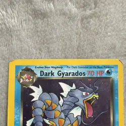Dark Gyarados ⭐ 8/82 Prerelease Stamped Holo Rare Team Rocket 2000 Pokemon NM - Image 3
