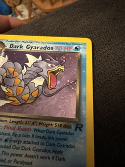 Dark Gyarados Holo Rare 8/82 Team Rocket Pokemon TCG - Image 3