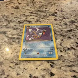 Pokemon TCG Team Rocket Dark Gyarados 8/82 Holo Rare 1st Ed 70 HP English - Image 2