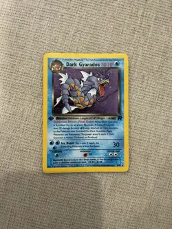 Dark Gyarados - 8/82 - 1st Edition Holo Rare Pokemon Card - Team Rocket - Image 3
