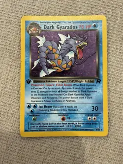 Dark Gyarados - 8/82 - 1st Edition Holo Rare Pokemon Card - Team Rocket - Image 4