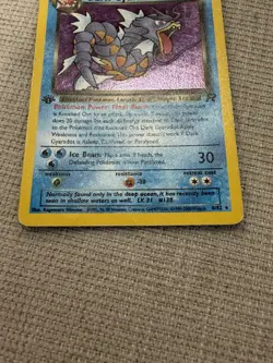 Dark Gyarados - 8/82 - 1st Edition Holo Rare Pokemon Card - Team Rocket - Image 5