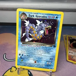Pokemon TCG Dark Gyarados Team Rocket 8/82 Holo Rare - Image 1