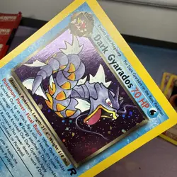 Pokemon TCG Dark Gyarados Team Rocket 8/82 Holo Rare - Image 3