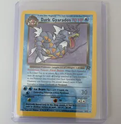 Pokemon TCG Dark Gyarados 8/82 Team Rocket Holo Rare 70 HP English 1999 - Image 1