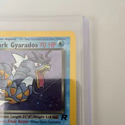 Pokemon TCG Dark Gyarados 8/82 Team Rocket Holo Rare 70 HP English 1999 - Image 5