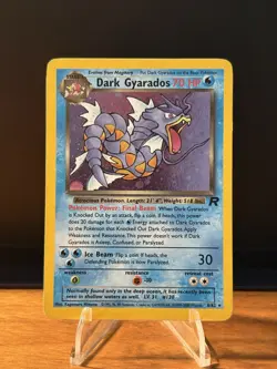 Pokemon TCG Team Rocket Dark Gyarados - HOLO rare 8/82 - Image 1