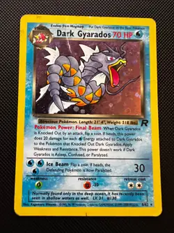 Pokemon Dark Gyarados 8/82 Holo Rare Unlimited Team Rocket - Image 1