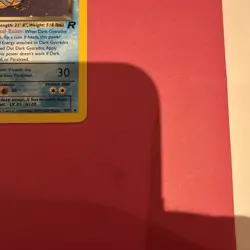 Rare Pokemon TCG Dark Gyarados Holo Card 8/82 WOTC Team Rocket LP - Image 2