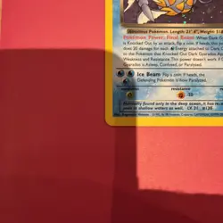 Rare Pokemon TCG Dark Gyarados Holo Card 8/82 WOTC Team Rocket LP - Image 3