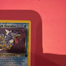 Rare Pokemon TCG Dark Gyarados Holo Card 8/82 WOTC Team Rocket LP - Image 5