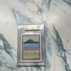 Wizards of the Coast 1994 MTG Revised Tropical Island Rare Regular PSA 9.5 - Image 1