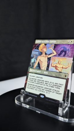 MTG Super-Soldier Serum SHOWCASE FOIL NM Marvel Super Heroes MSH #299 Rare - Image 2