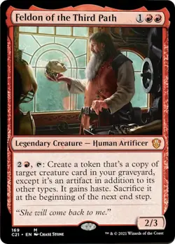 NM - Feldon of the Third Path [C21 - 169] Commander 2021 - Image 1