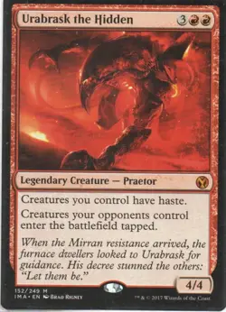 MTG: Iconic Masters: Urabrask the Hidden: Lightly Played Condition - Image 1