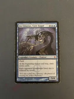 Magic: The Gathering Jin-Gitaxias Core Augur New Phyrexia Mythic EN - Image 1