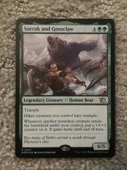 Surrak and Goreclaw #337 (NM) March of the Machine MOM Magic MTG - Image 1