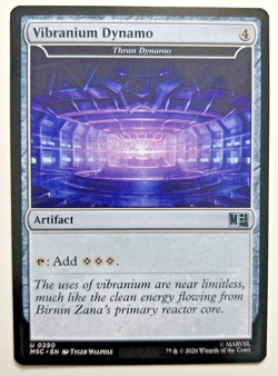 Vibranium Dynamo Thran Dynamo (MSC #290) MTG Commander: Marvel Super Heroes - Image 1