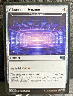 Vibranium Dynamo Thran Dynamo (MSC #290) MTG Commander: Marvel Super Heroes - Image 2
