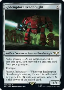 NM - Redemptor Dreadnought [40K - 164] Universes Beyond: Warhammer 40,000 - Image 1