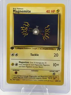Pokemon TCG Magnemite 1st Edition Team Rocket - Image 2
