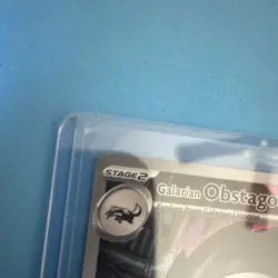 Beautiful Galarian Obstagoon 245/217 Astral Radiance Full Art Holo Eng - Image 3
