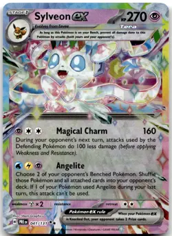 Sylveon ex 041/131 Holo Double Rare Prismatic Evolutions Near Mint - Image 1